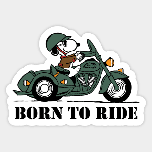 Born To Ride Sticker